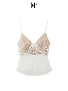 Marchen Crocheted Lace top